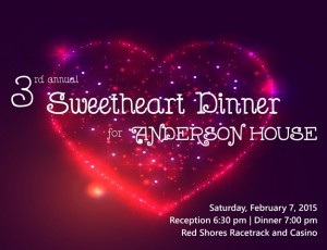 3rd Annual Sweetheart Dinner for Anderson House